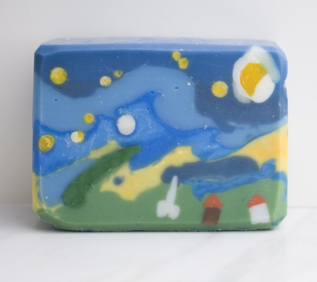 Landscape similar to starry night in Soap
