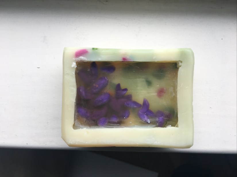 Wisteria inspired soap scented with Wisteria Lane type