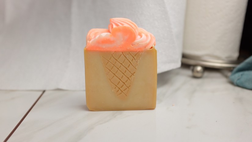 Ice cream soap