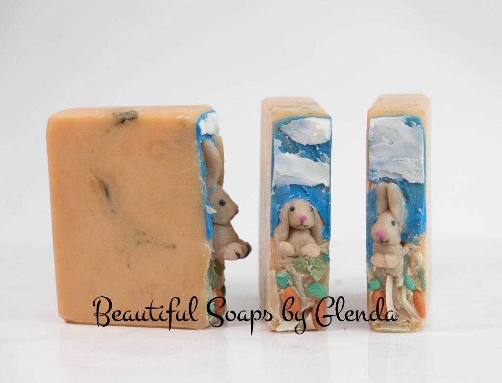 bunny easter soap 