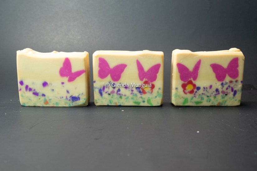 Butterfly soap